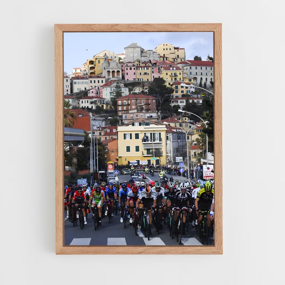 Poster Peloton Passion – affiche Cyclisme (vue 4)